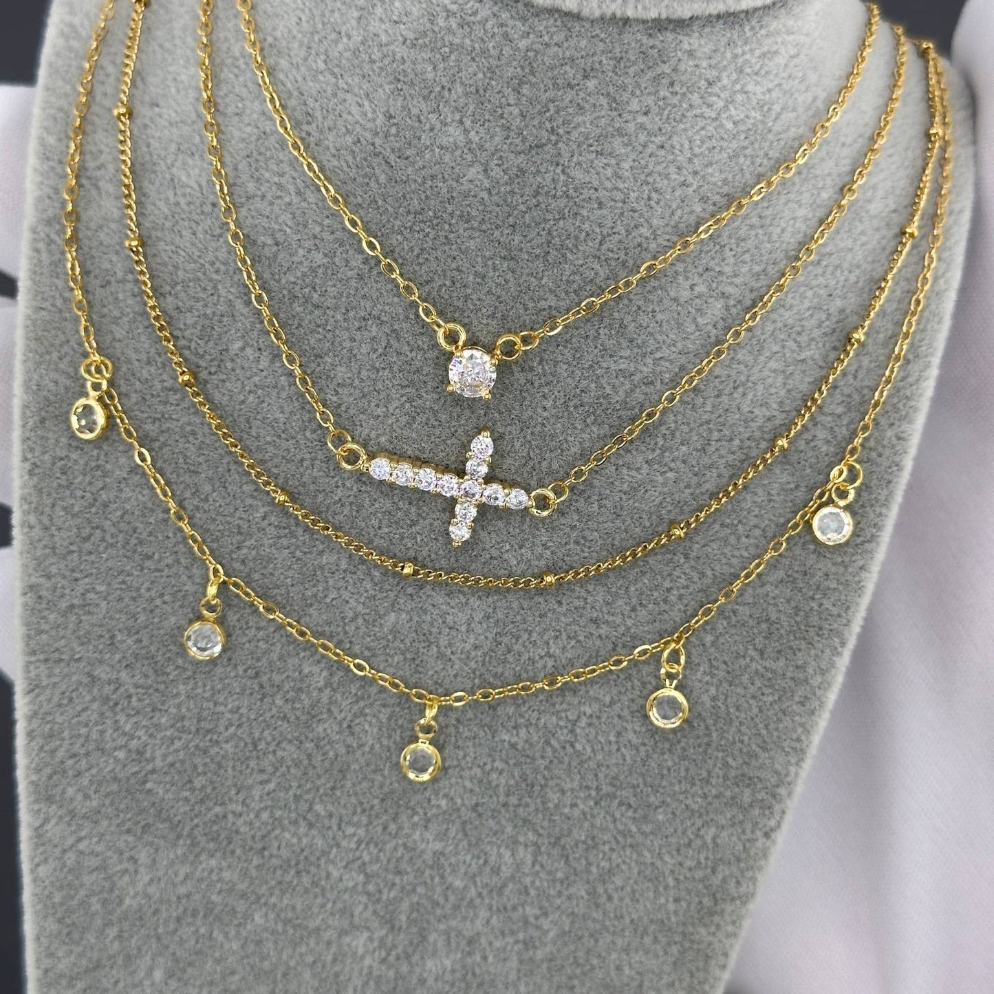 Elegant 18K Gold-Plated Waterproof Necklace