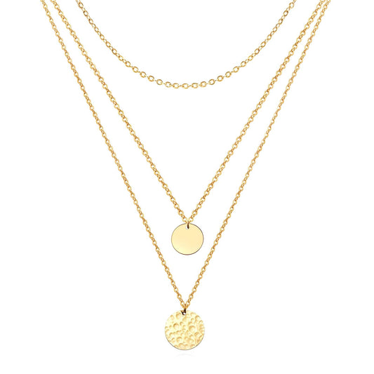 18K gold plated Stainless steel necklace