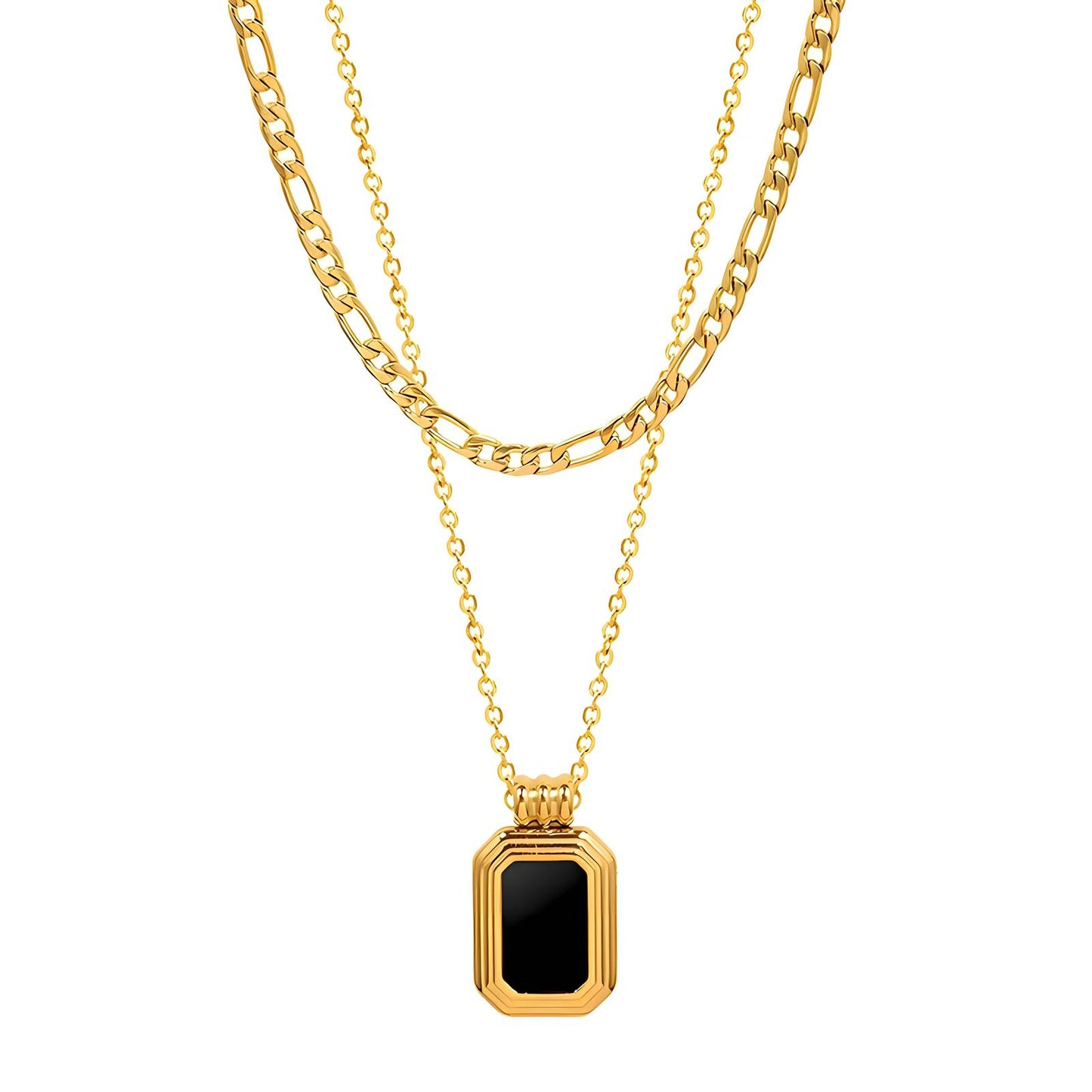 18K gold plated Stainless steel necklace